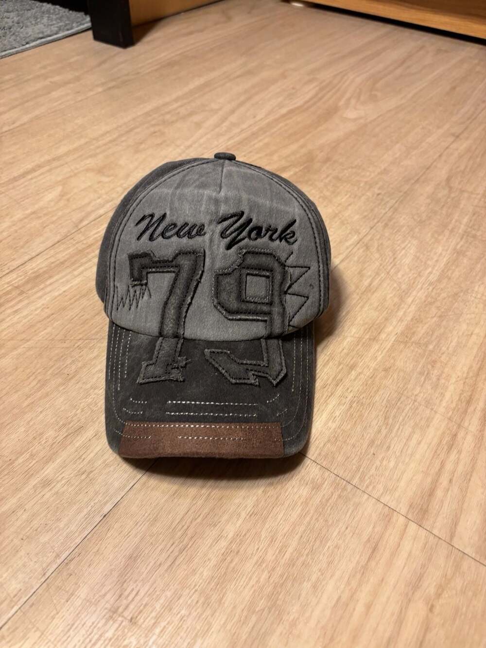 New York 79 Washed Cotton Baseball Cap